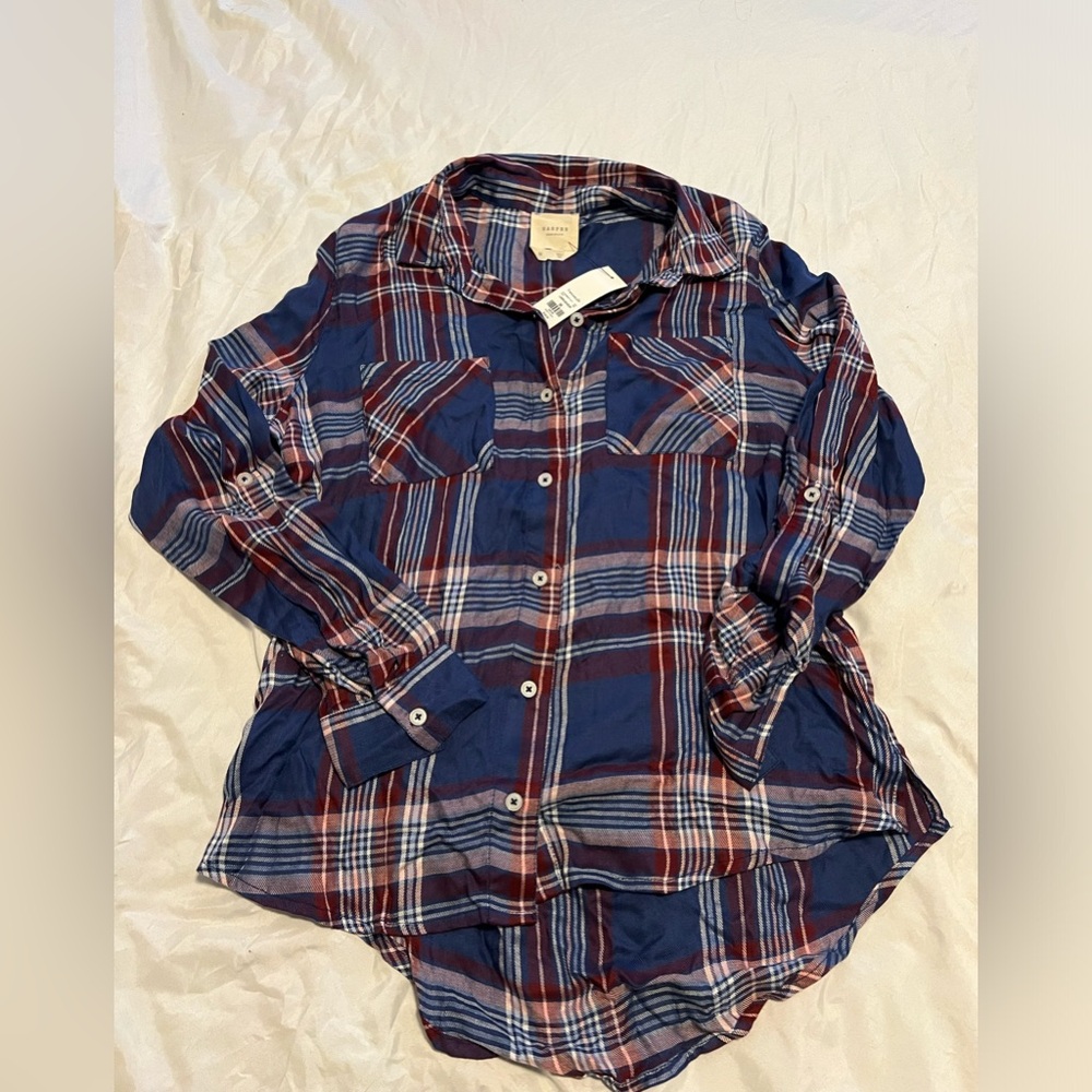 Francescas Flannel Blouse